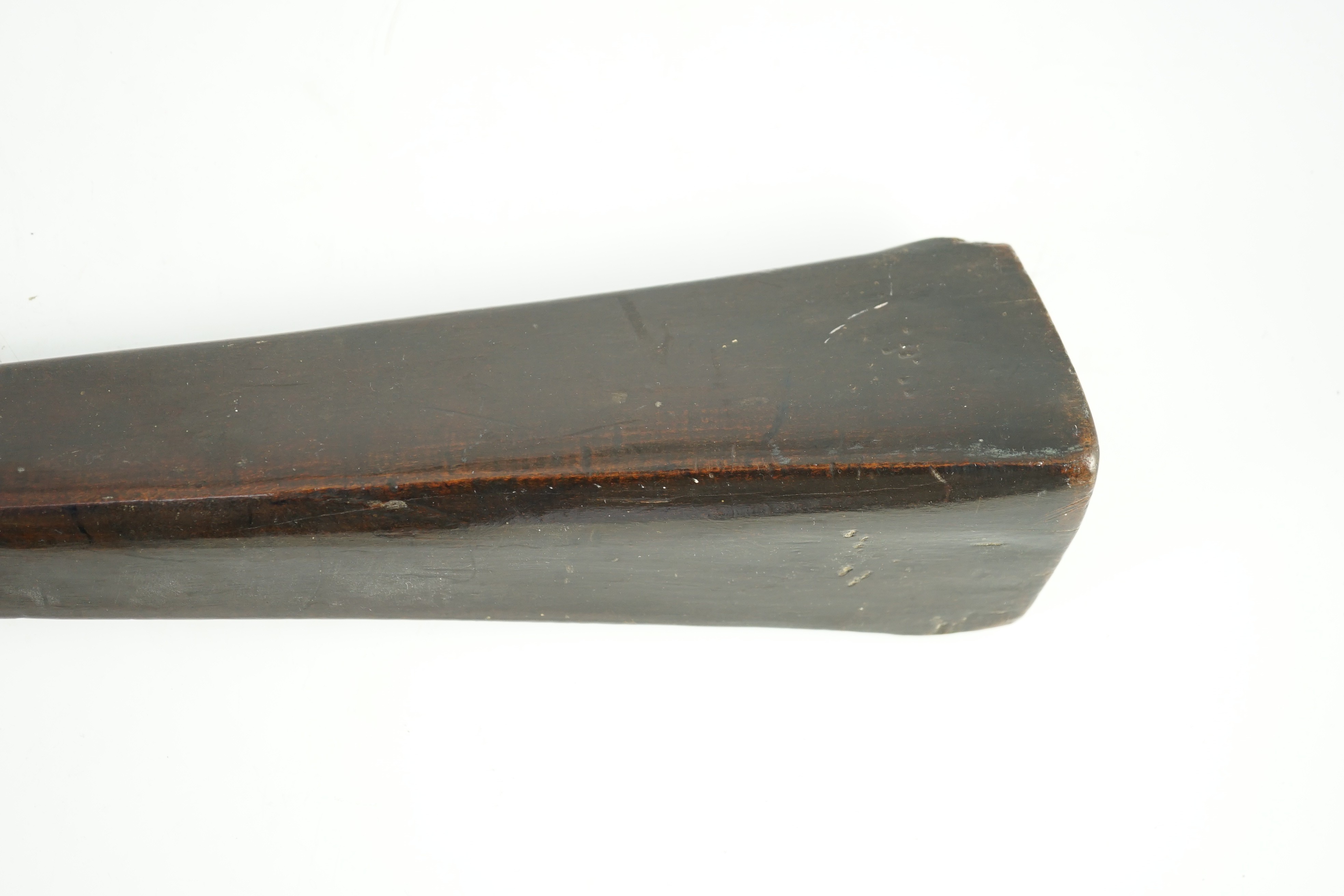 A Bowai Fijian hardwood war club, 65cm long